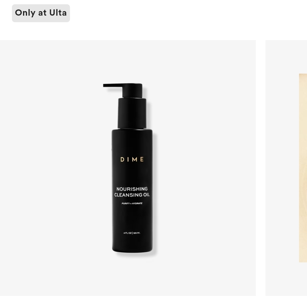 Dime Beauty Nourishing Cleansing Oil